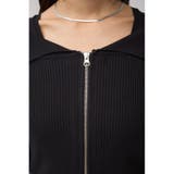 ジップアンサンブルニット | AZUL BY MOUSSY | 詳細画像7 