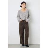 AZUL DENIM レオパードクロスデニム | AZUL BY MOUSSY | 詳細画像6