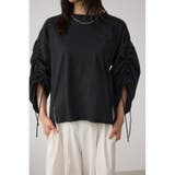 ギャザースリーブカットトップス | AZUL BY MOUSSY | 詳細画像11 