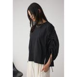 ギャザースリーブカットトップス | AZUL BY MOUSSY | 詳細画像12