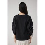 ギャザースリーブカットトップス | AZUL BY MOUSSY | 詳細画像16