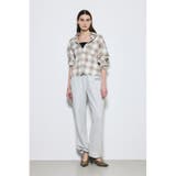 アーバンチェックフリンジショートシャツ | AZUL BY MOUSSY | 詳細画像22 