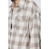 アーバンチェックフリンジショートシャツ | AZUL BY MOUSSY | 詳細画像25 