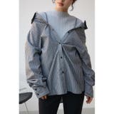 柄BLK5 | 3WAYデザインシャツ | AZUL BY MOUSSY