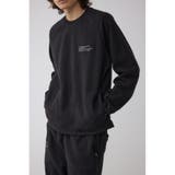 BLK | SHELTECH マイクロフリースクルー | AZUL BY MOUSSY