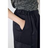 サテンワイドカーゴパンツ | AZUL BY MOUSSY | 詳細画像8 