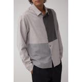 パネルスウィッチングフェイクスウェードシャツ | AZUL BY MOUSSY | 詳細画像12