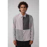 パネルスウィッチングフェイクスウェードシャツ | AZUL BY MOUSSY | 詳細画像16