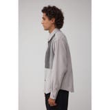 パネルスウィッチングフェイクスウェードシャツ | AZUL BY MOUSSY | 詳細画像17