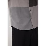 パネルスウィッチングフェイクスウェードシャツ | AZUL BY MOUSSY | 詳細画像22