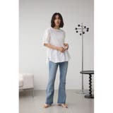 袖カフスペプラムトップス | AZUL BY MOUSSY | 詳細画像4