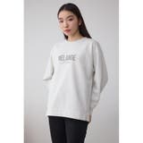 ラメウラケロゴスウェットトップス | AZUL BY MOUSSY | 詳細画像2