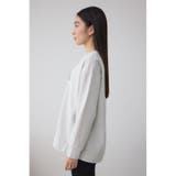 ラメウラケロゴスウェットトップス | AZUL BY MOUSSY | 詳細画像5