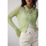 MINT | ポップコーンジャガードニット | AZUL BY MOUSSY