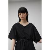 FLARE SLEEVE PEPLUM BLOUSE | AZUL BY MOUSSY | 詳細画像12