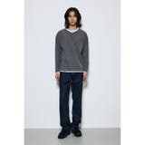 フェイクレイヤードヘンリーネックトップス | AZUL BY MOUSSY | 詳細画像23 
