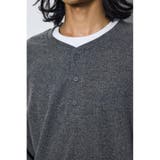 フェイクレイヤードヘンリーネックトップス | AZUL BY MOUSSY | 詳細画像27 