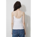 BASIC BACK OPEN CAMISOLE | AZUL BY MOUSSY | 詳細画像3
