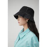 CUT OFF DENIM BUCKET HAT | AZUL BY MOUSSY | 詳細画像7