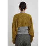 ショートボレロレイヤードセットニット | AZUL BY MOUSSY | 詳細画像9