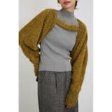 ショートボレロレイヤードセットニット | AZUL BY MOUSSY | 詳細画像2