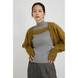 ショートボレロレイヤードセットニット | AZUL BY MOUSSY | 詳細画像4