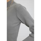 ショートボレロレイヤードセットニット | AZUL BY MOUSSY | 詳細画像17