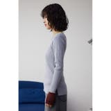 グリッターリブ長袖ニットトップス | AZUL BY MOUSSY | 詳細画像19