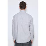 フレンチリネンCOOLMAXストライプシャツ | AZUL BY MOUSSY | 詳細画像29 