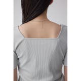 2WAYドライタッチリブトップス | AZUL BY MOUSSY | 詳細画像34 