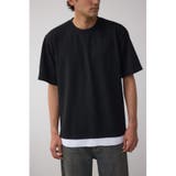 BLK | フェイクレイヤードTEE | AZUL BY MOUSSY