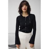 シアーニットカーディガン | AZUL BY MOUSSY | 詳細画像12