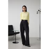 ベルトタックワイドパンツ | AZUL BY MOUSSY | 詳細画像4 