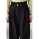 ベルトタックワイドパンツ | AZUL BY MOUSSY | 詳細画像8 