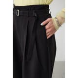 ベルトタックワイドパンツ | AZUL BY MOUSSY | 詳細画像10 