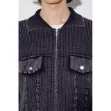 ヴィンテージウォッシュニットカーディガン | AZUL BY MOUSSY | 詳細画像8 