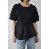 BLK | ペプラムカットフレアトップス | AZUL BY MOUSSY