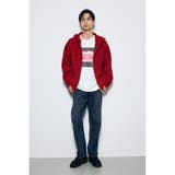ジップアップニットフーディー | AZUL BY MOUSSY | 詳細画像17