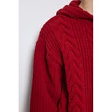 ジップアップニットフーディー | AZUL BY MOUSSY | 詳細画像24