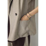ストライプテーラードジレ | AZUL BY MOUSSY | 詳細画像8 