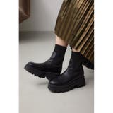 BLK | トラックソールソックスブーツ | AZUL BY MOUSSY