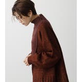ASYMMETRY CABLE KNIT TOPS | AZUL BY MOUSSY | 詳細画像33 
