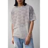 L/GRY1 | モノグラムジャガードニットトップス | AZUL BY MOUSSY