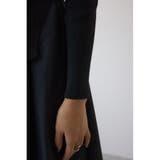 布帛ドッキングドレープニットワンピース | AZUL BY MOUSSY | 詳細画像10