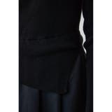 布帛ドッキングドレープニットワンピース | AZUL BY MOUSSY | 詳細画像11