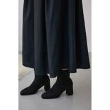 布帛ドッキングドレープニットワンピース | AZUL BY MOUSSY | 詳細画像12