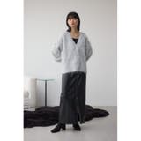 フェイクレザー/スエードジップタイトスカート | AZUL BY MOUSSY | 詳細画像14