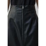 フェイクレザー/スエードジップタイトスカート | AZUL BY MOUSSY | 詳細画像19