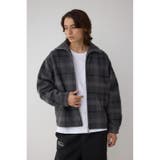 起毛スタンドカラージップアップブルゾン | AZUL BY MOUSSY | 詳細画像20 