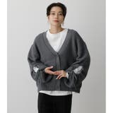 ARM DRAWSTRING CARDIGAN | AZUL BY MOUSSY | 詳細画像25